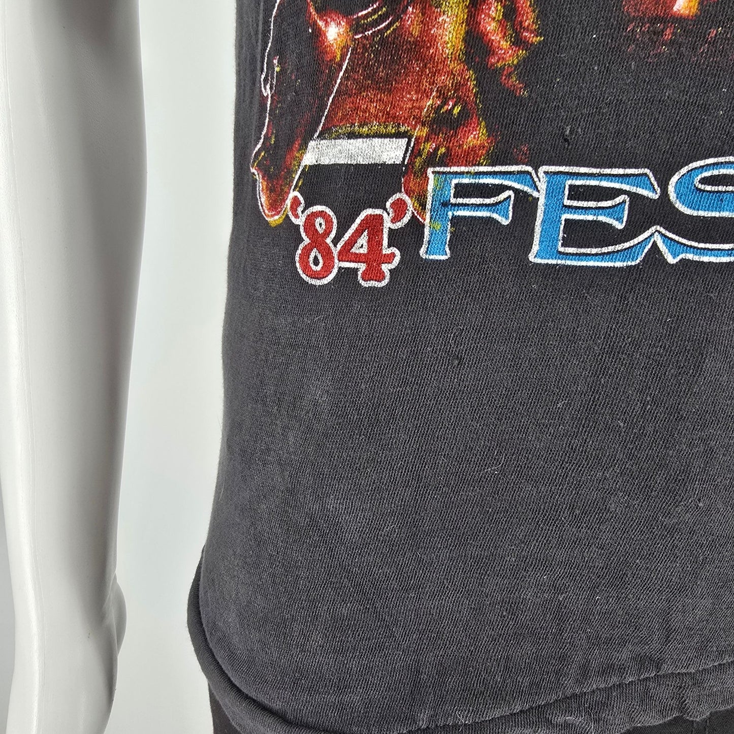 Vintage 1980s Kool Jazz Festival 1984 Cincinnati Concert T-Shirt (S)