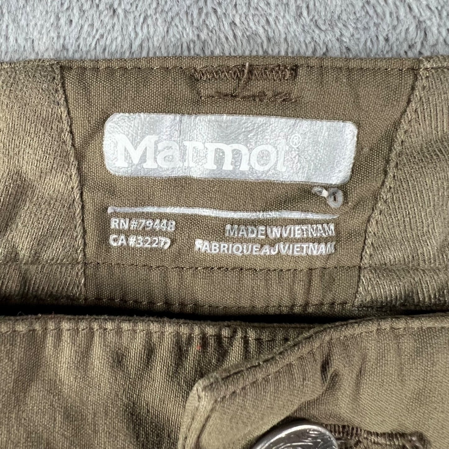 Marmot Men's Hiking/Outdoor Nylon Stretch 10.5" Inseam Khaki Shorts (30" Waist)