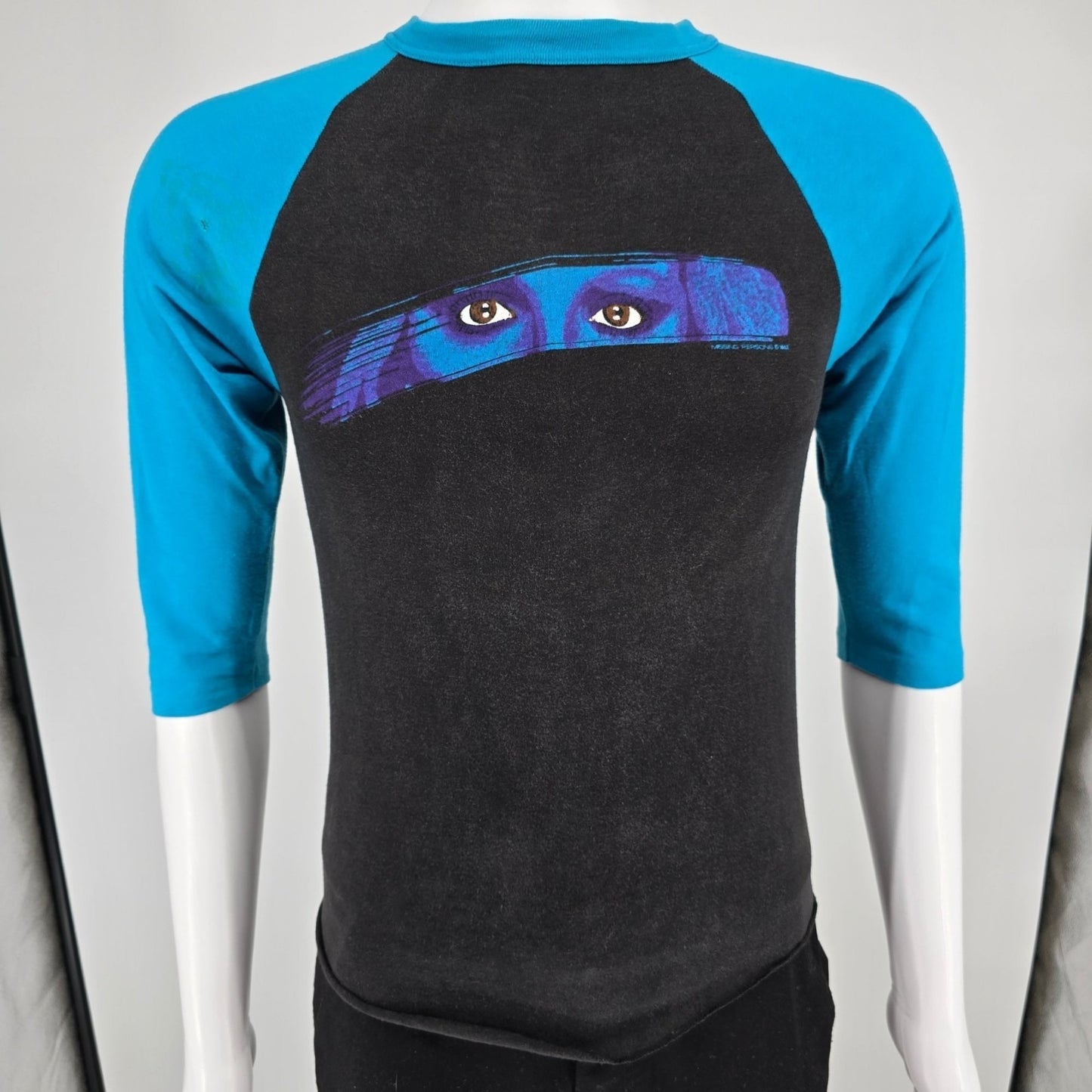 Vintage 1980s Missing Persons Spring Session M Raglan Sleeve T-Shirt (XS/S)