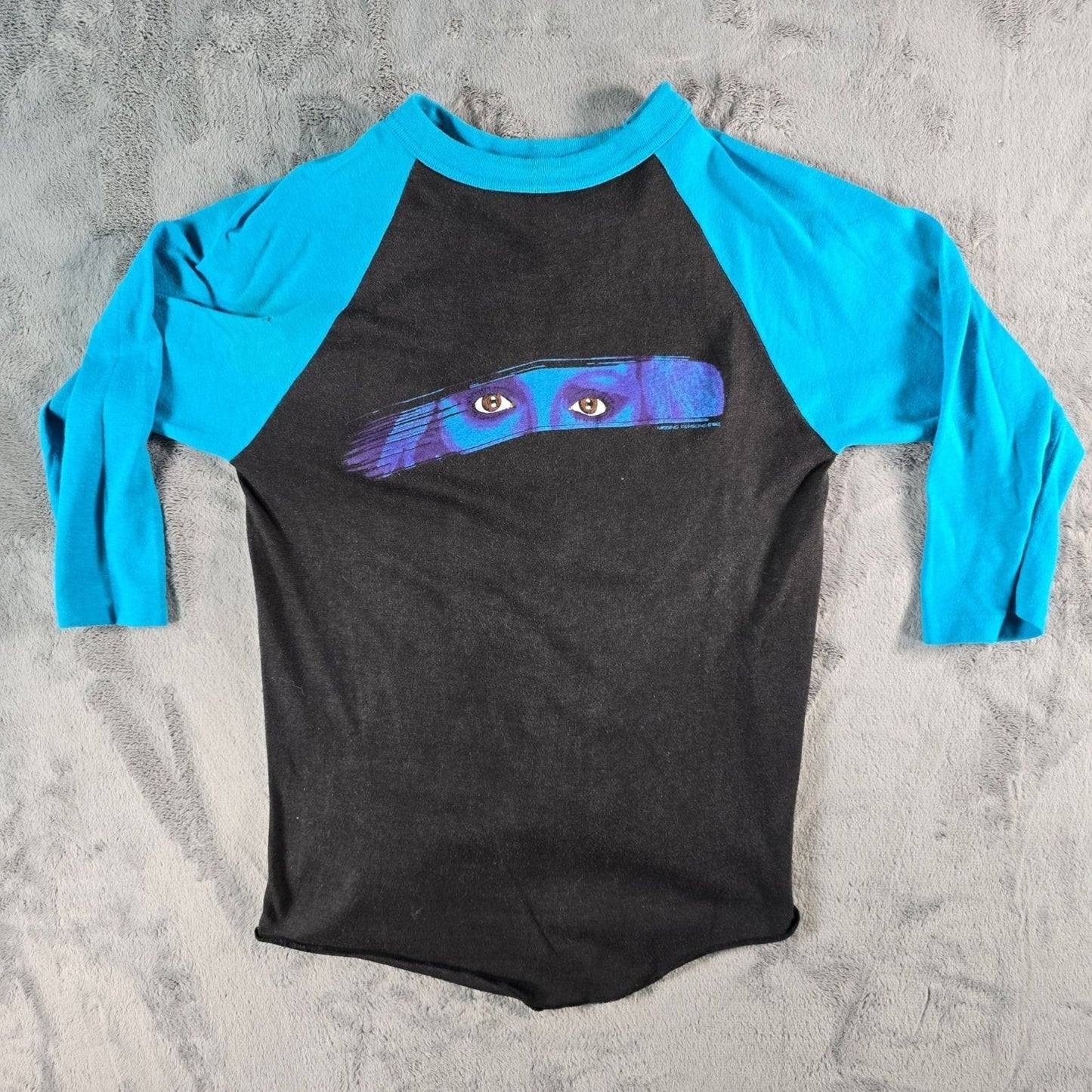 Vintage 1980s Missing Persons Spring Session M Raglan Sleeve T-Shirt (XS/S)