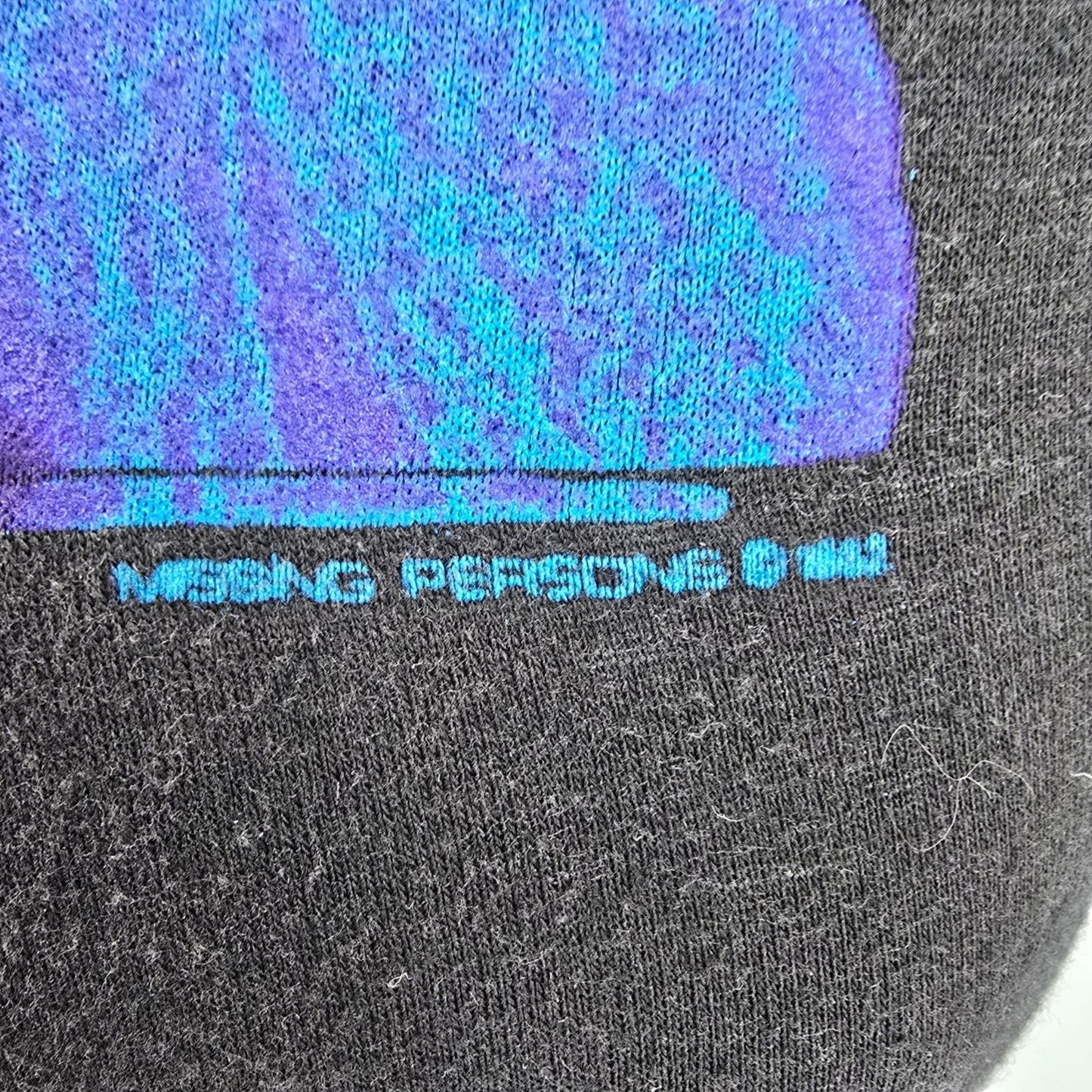 Vintage 1980s Missing Persons Spring Session M Raglan Sleeve T-Shirt (XS/S)