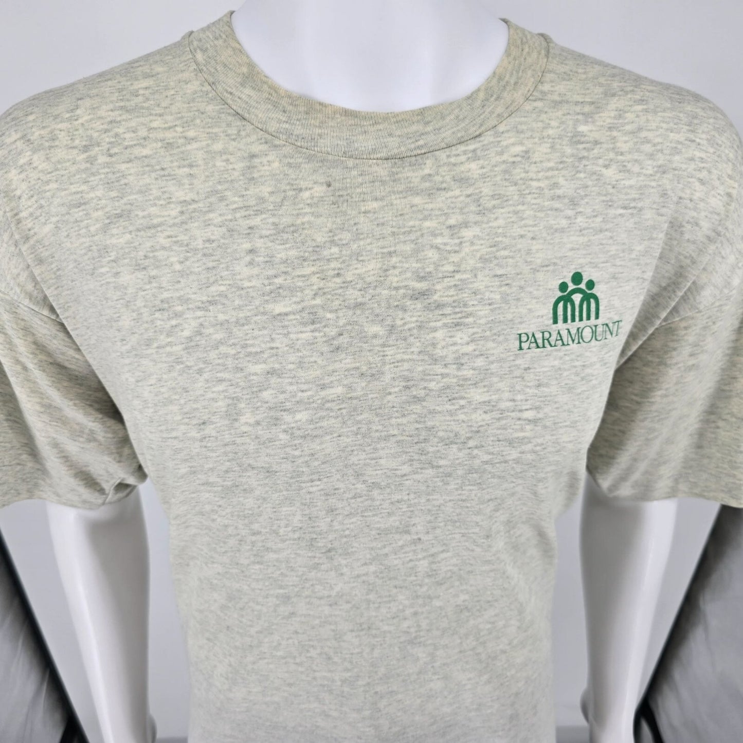 Yellowed Vintage 1990s Paramount "The Better Health Plan" Promo T-Shirt (XL)