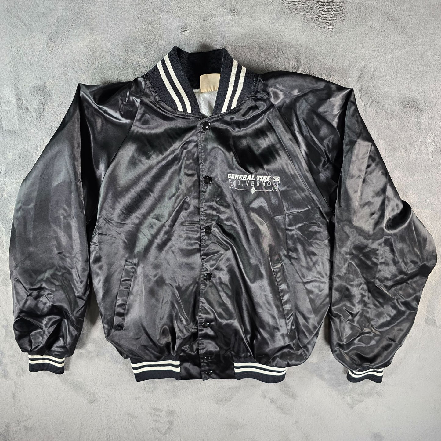 Vintage 1990 General Tire 75th Year Anniversary Mt. Vernon, Illinois Jacket (M)