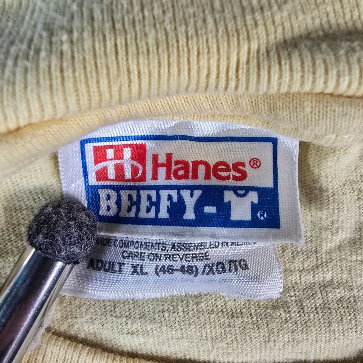 Distressed Vintage Y2K Hanes Beefy-T Arizona Saint Bernard Rescue 1 T-Shirt (XL)