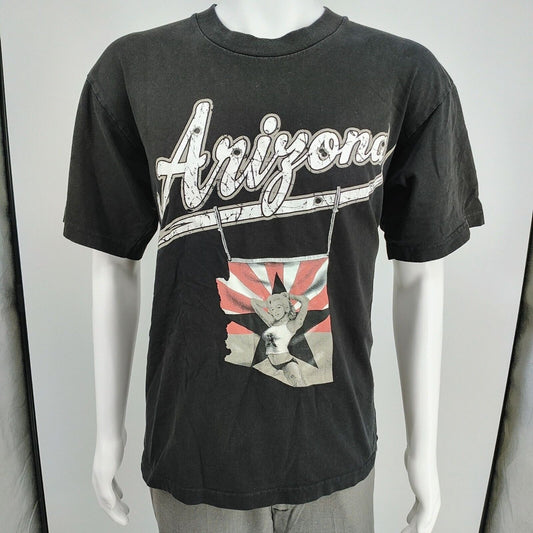 Vintage Y2K Pro-Tag Made in USA  Arizona Marilyn Monroe Graphic T-Shirt (L)