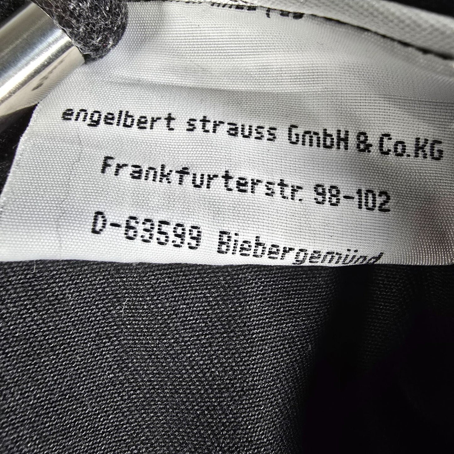 2010s Engelbert Strauss Black Reflective German Utility Work Pants (28x28)