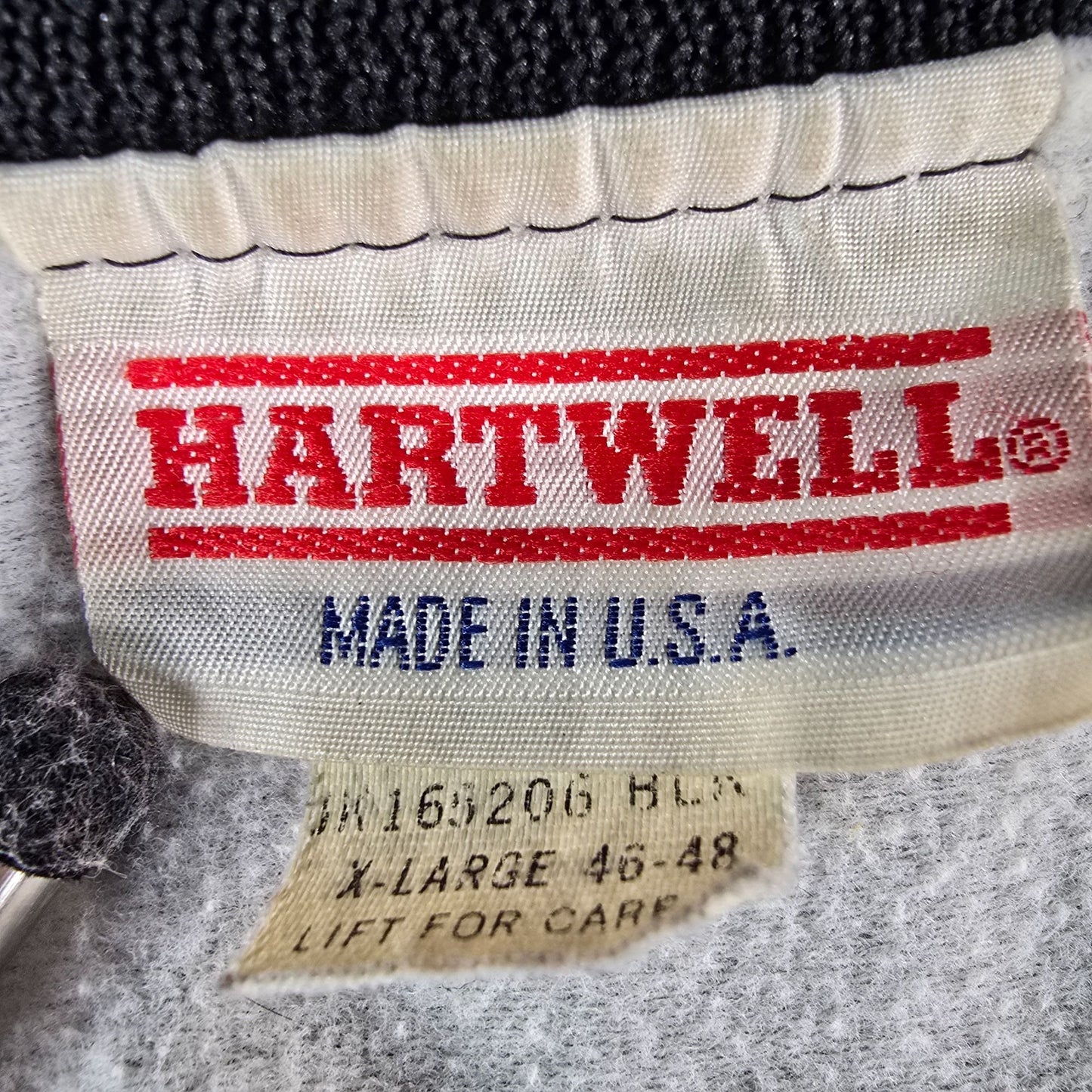 Vintage 1990s Hartwell Vanderbilt University Nylon Satin Bomber Jacket (XL)