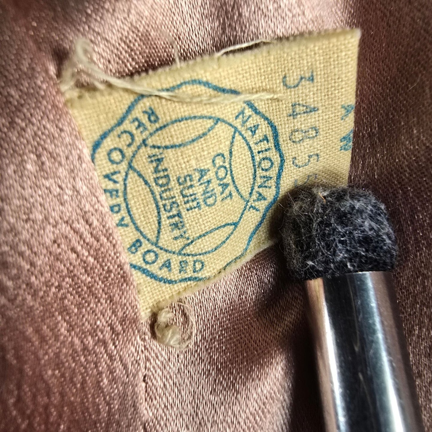 Distressed Vintage 1960s Diamond's Phoenix Forstmann's Wool Coat (Women's XL)