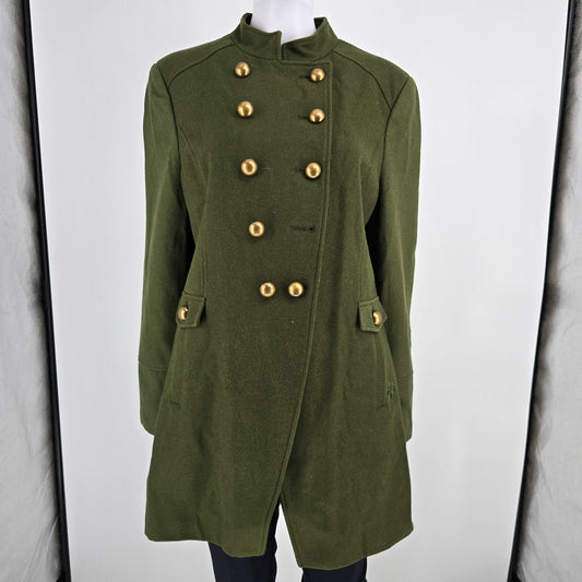 2010s Deréon Beyonce G-III Apparel Double-Breasted Wool-Blend Coat (Juniors XL)