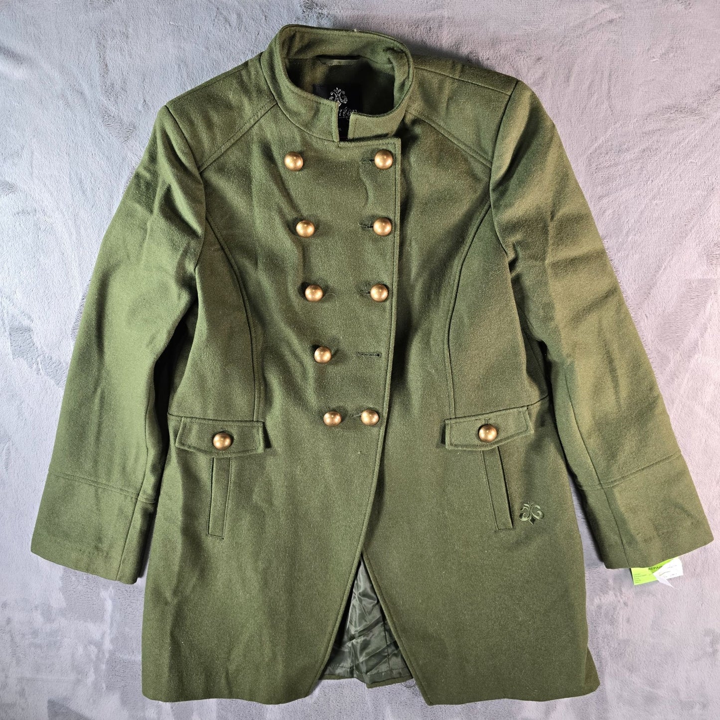 2010s Deréon Beyonce G-III Apparel Double-Breasted Wool-Blend Coat (Juniors XL)