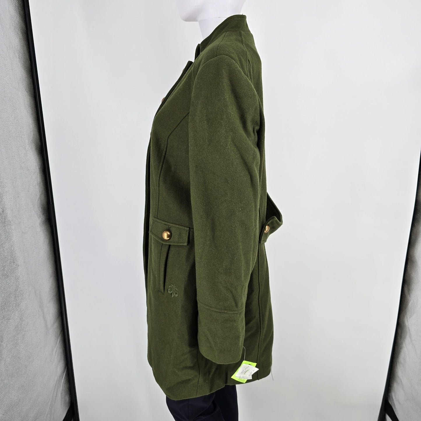 2010s Deréon Beyonce G-III Apparel Double-Breasted Wool-Blend Coat (Juniors XL)