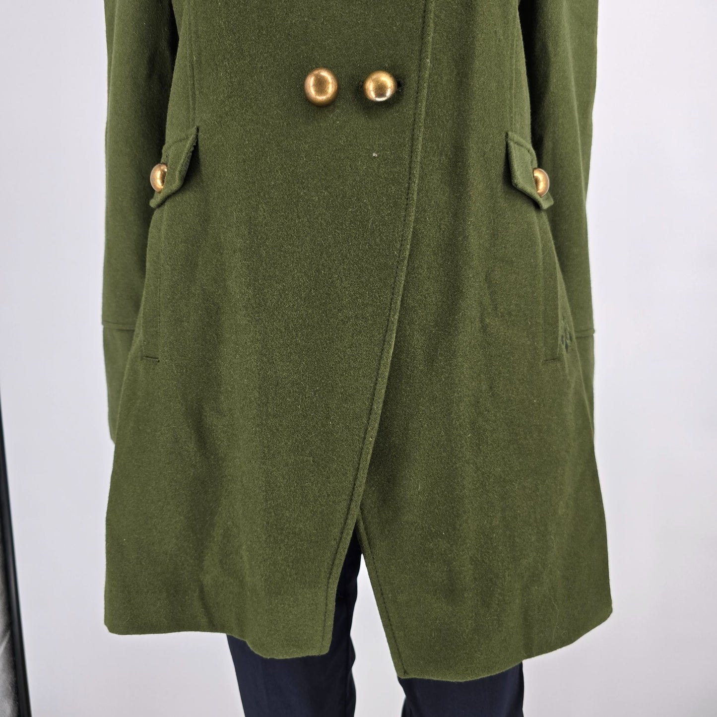 2010s Deréon Beyonce G-III Apparel Double-Breasted Wool-Blend Coat (Juniors XL)