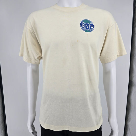 Vintage 1990s RVW RVing Women RV Club Single Stitch Logo T-Shirt (XL)