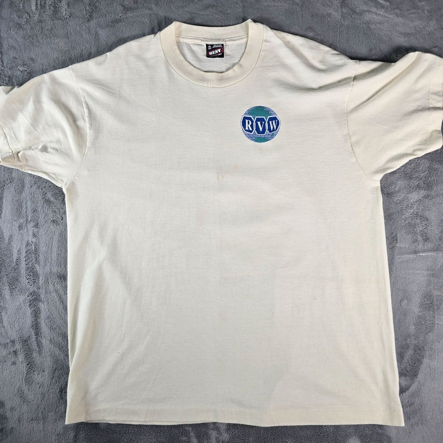 Vintage 1990s RVW RVing Women RV Club Single Stitch Logo T-Shirt (XL)