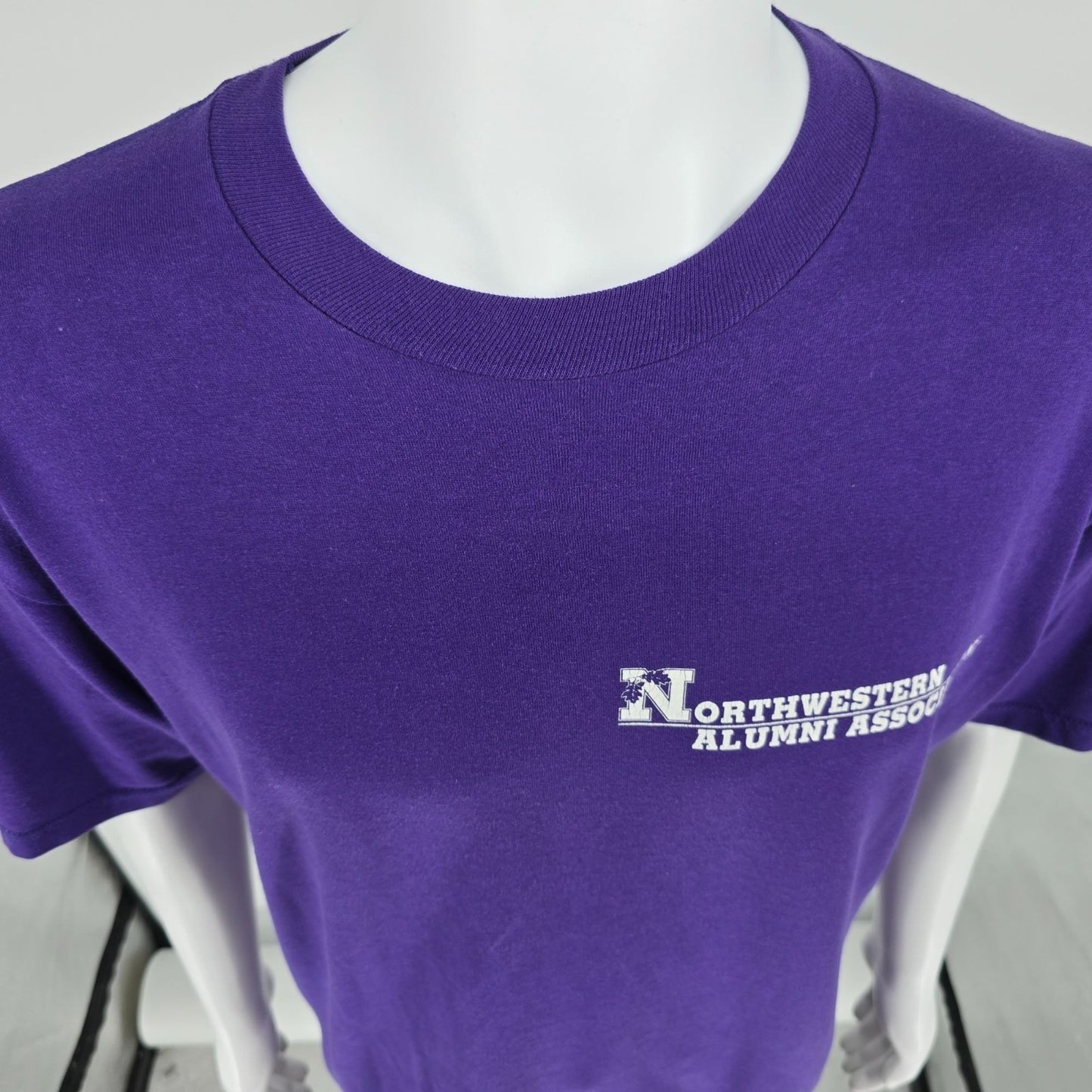 Vintage 1990s Jerzees Northwestern University Alumni Association T-Shirt (XL)