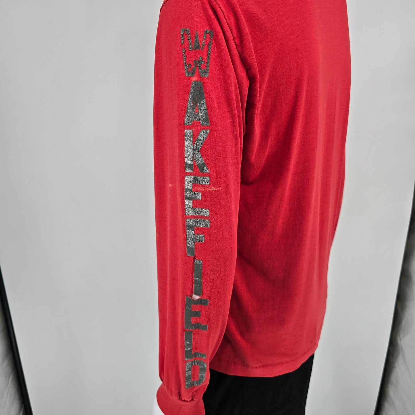 Vintage 1986 HEF-T GMVC Cross Country Champion Long Sleeve Wakefield T-Shirt (M)