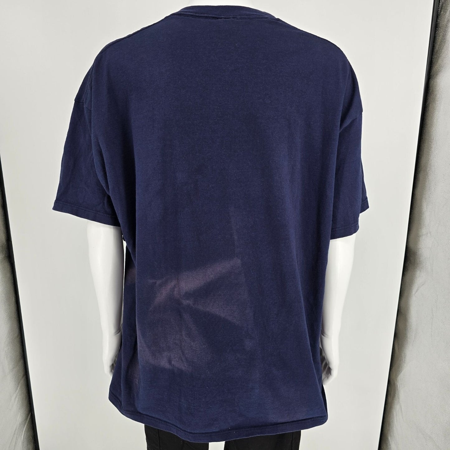 Vintage 1990s Jerzees "The Fishes of Maui Hawaii" Navy Blue T-Shirt (2XL) *Flaw