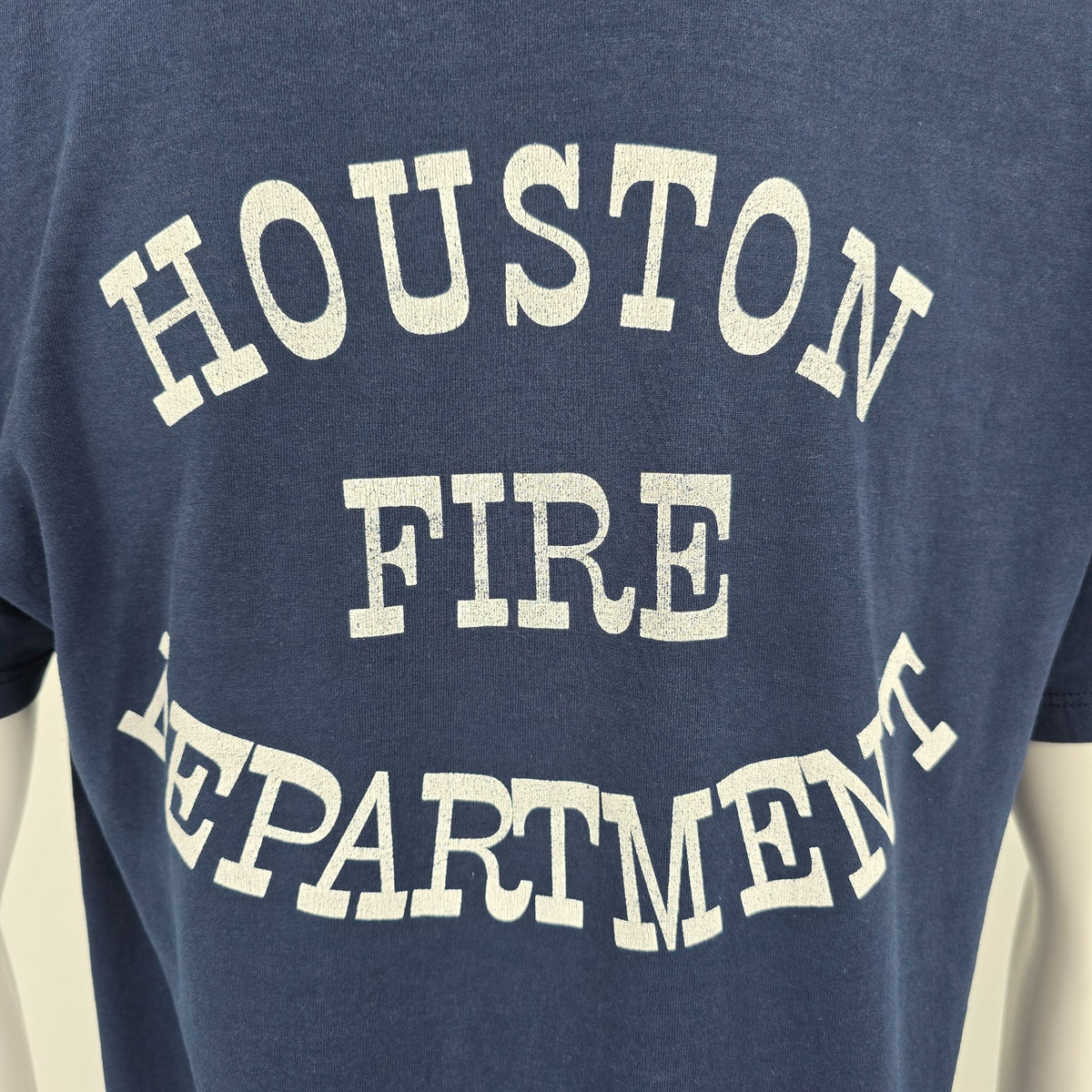 Vintage 1990s Houston Fire Department Station #25 Firewalker T-Shirt (L)
