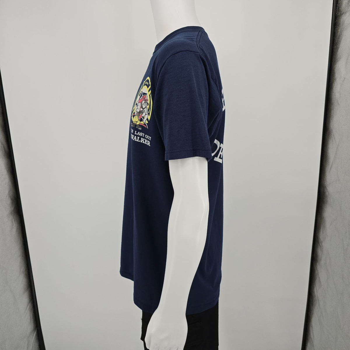 Vintage 1990s Houston Fire Department Station #25 Firewalker T-Shirt (L)