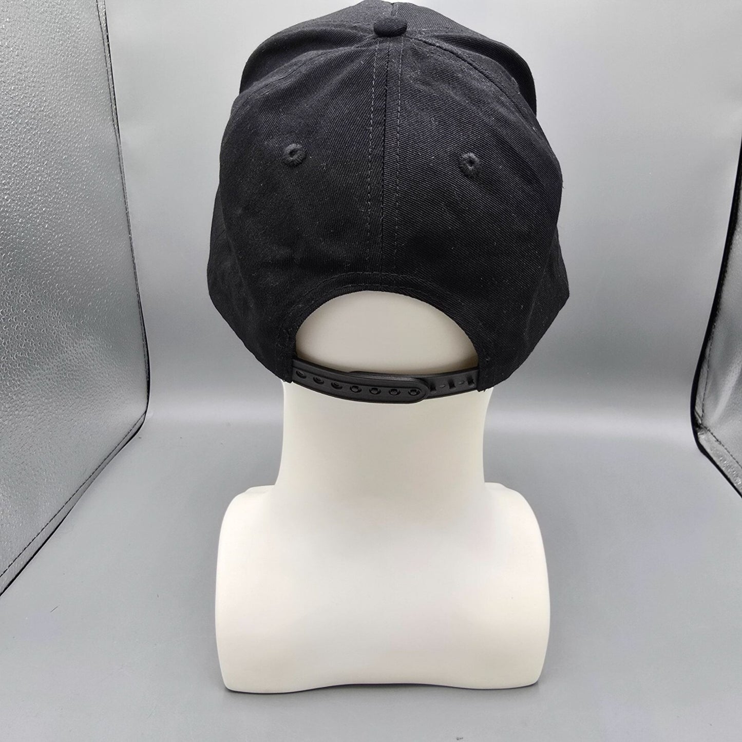 Motel Margarita "margs." Embroidered Black 5-Panel Braided Rope Snapback Hat