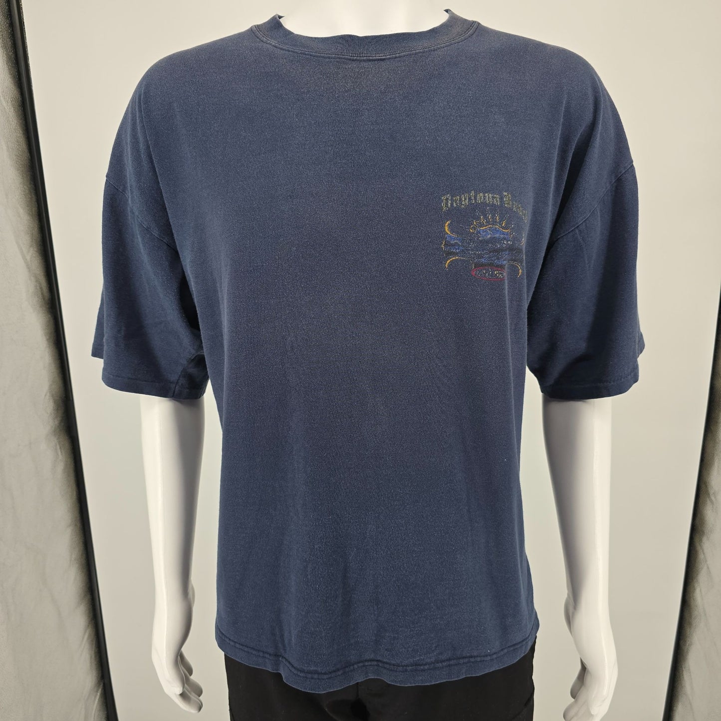 Vintage 1990s Sportswear USA Faded Daytona Beach Florida Souvenir T-Shirt (XL)