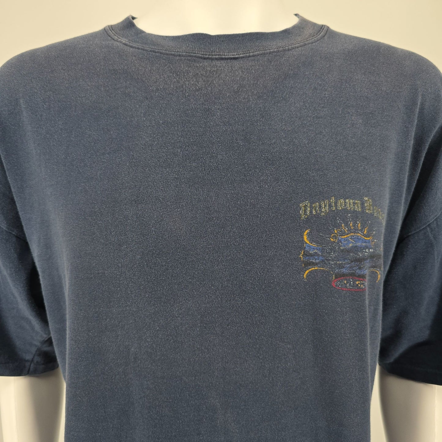 Vintage 1990s Sportswear USA Faded Daytona Beach Florida Souvenir T-Shirt (XL)