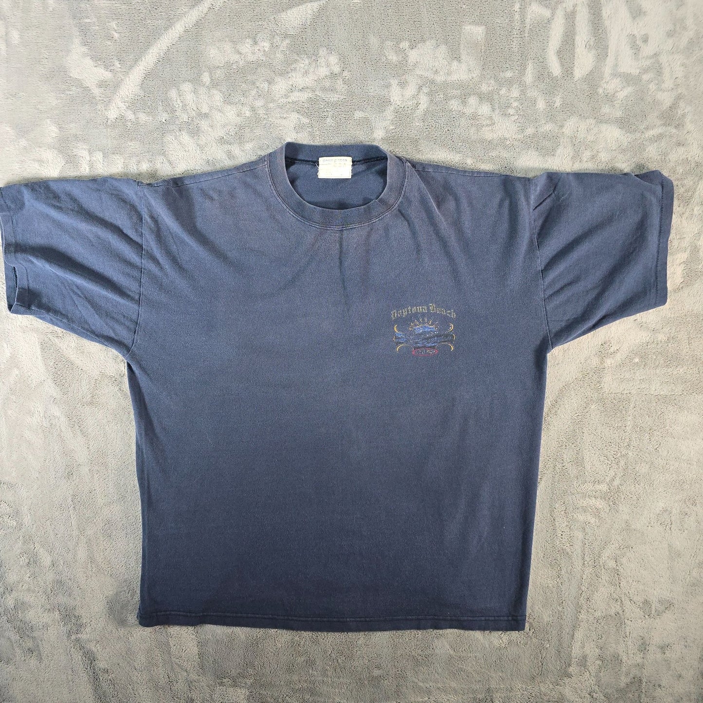 Vintage 1990s Sportswear USA Faded Daytona Beach Florida Souvenir T-Shirt (XL)