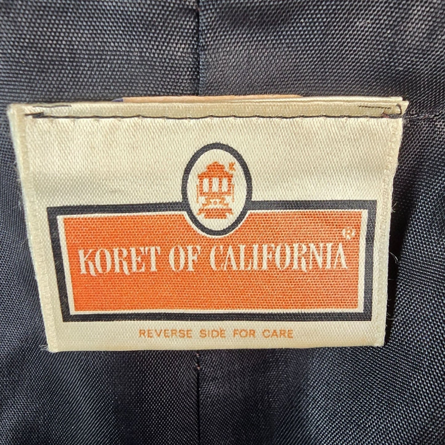 Vintage 1970s Koret of California Women's Black Velvet Blazer Jacket (S/M)