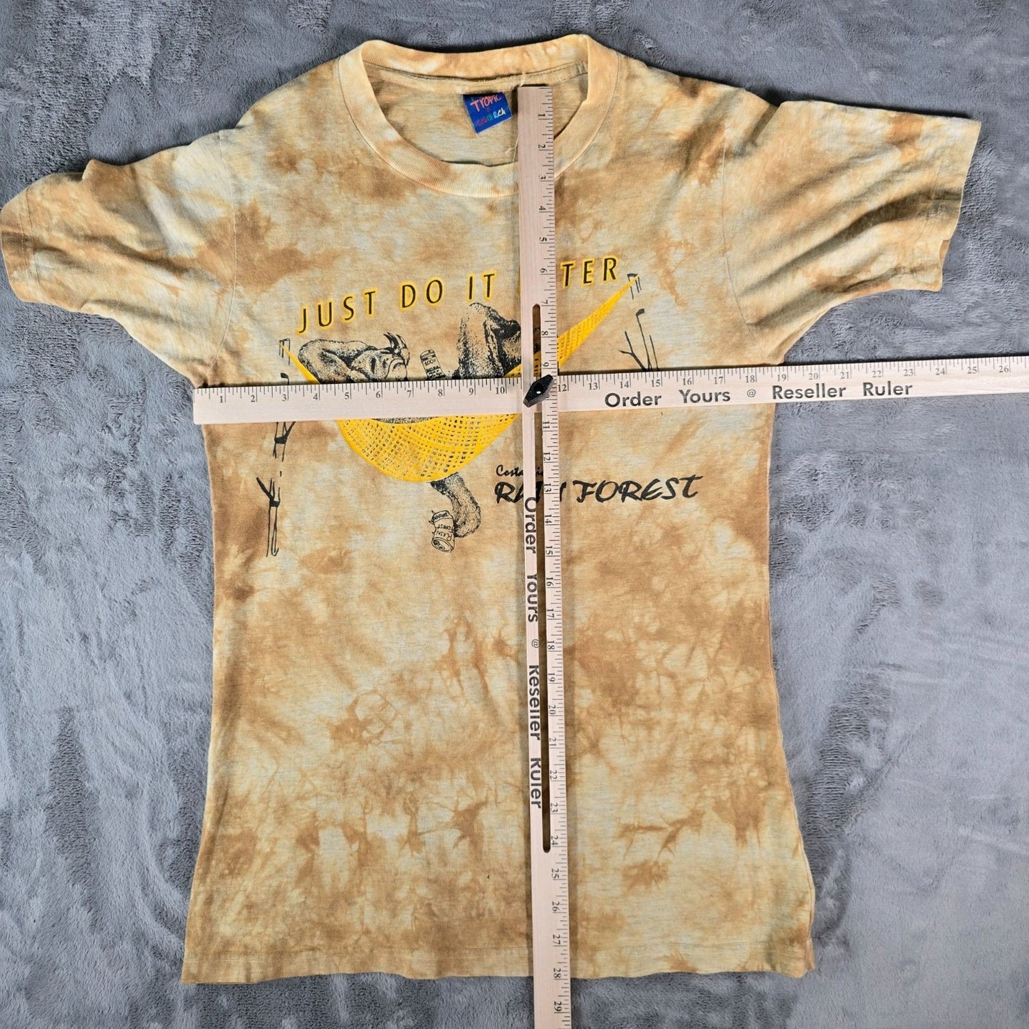 2010s Rana Tropic Costa Rica "Just Do It Later" Nike Swoosh Parody T-Shirt (S)