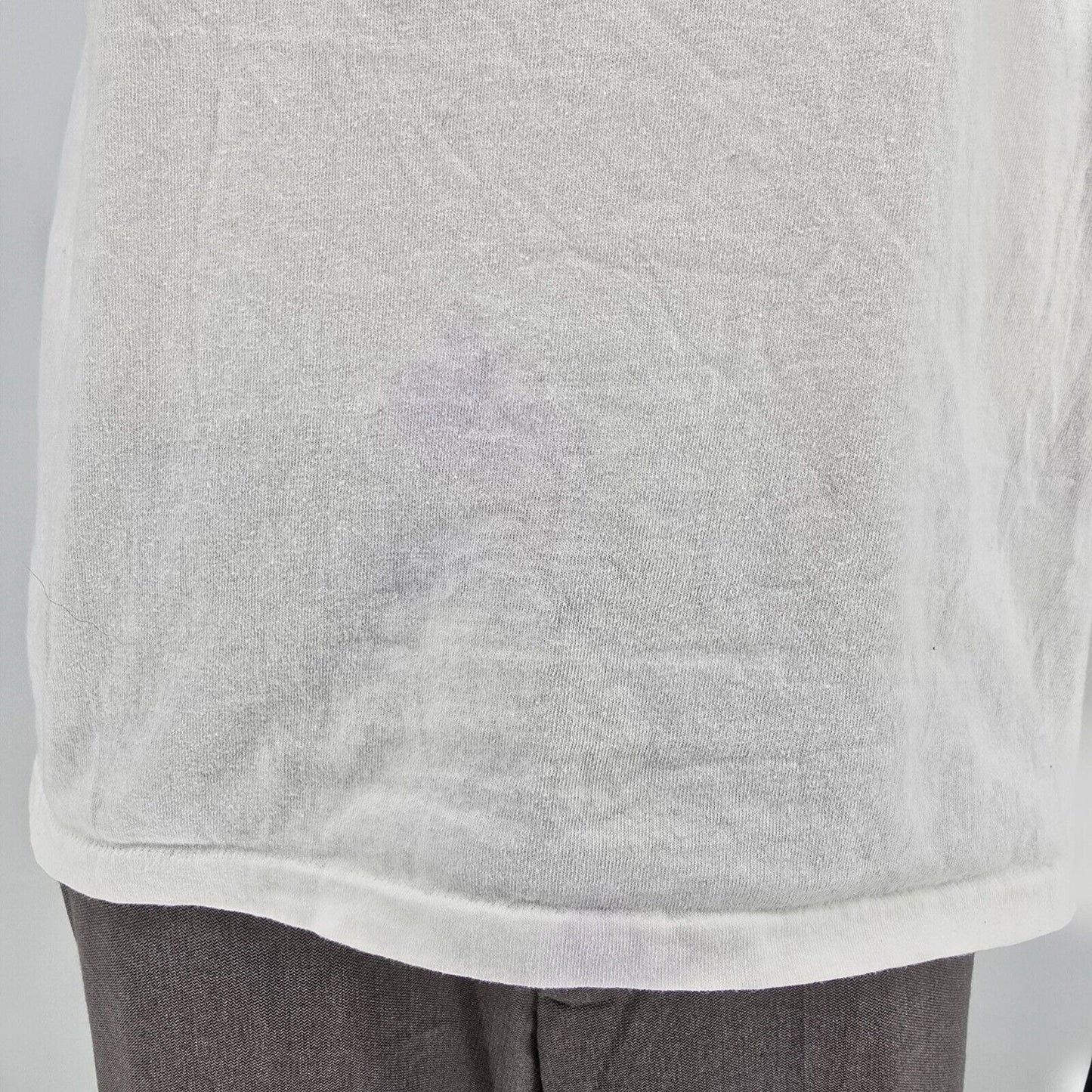 Vintage 1989 Anvil "Spring Break 89" White Sunset Graphic Tank Top (Medium)