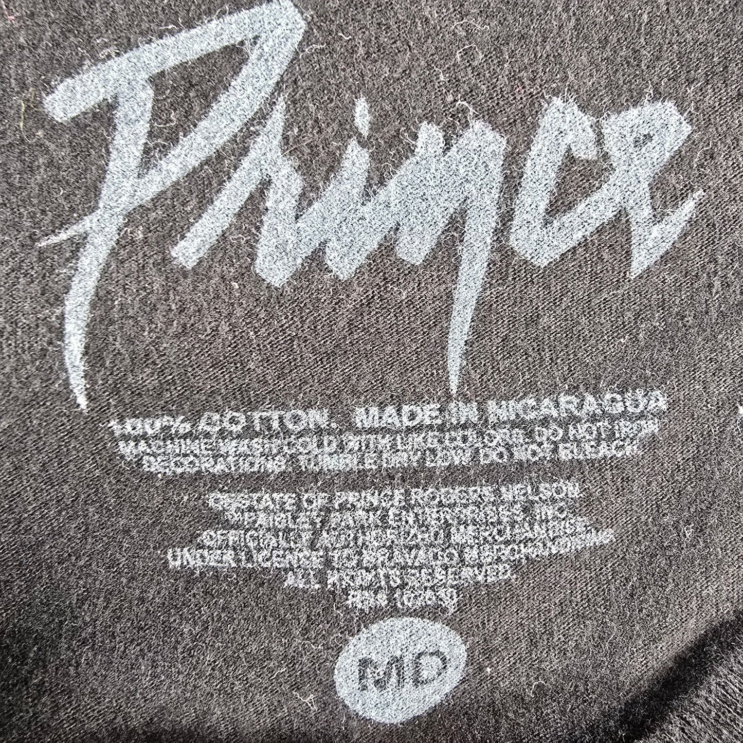 2010s Reprint Prince and the Revolution Purple Rain Black Graphic T-Shirt (M)