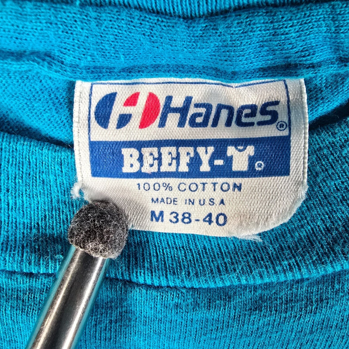 Vintage 1980s Hanes Beefy-T IHB Surf Style Hawaii Graphic Souvenir T-Shirt (S)