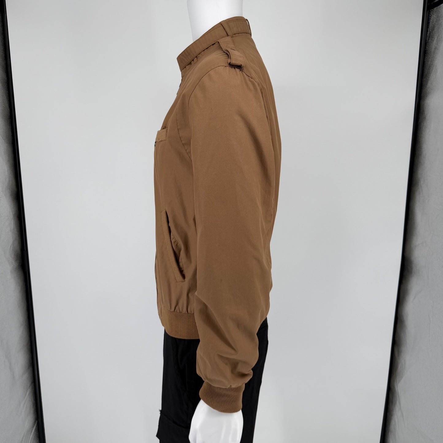 Vintage 1980s Members Only Racer Lightweight Bomber Jacket (M)