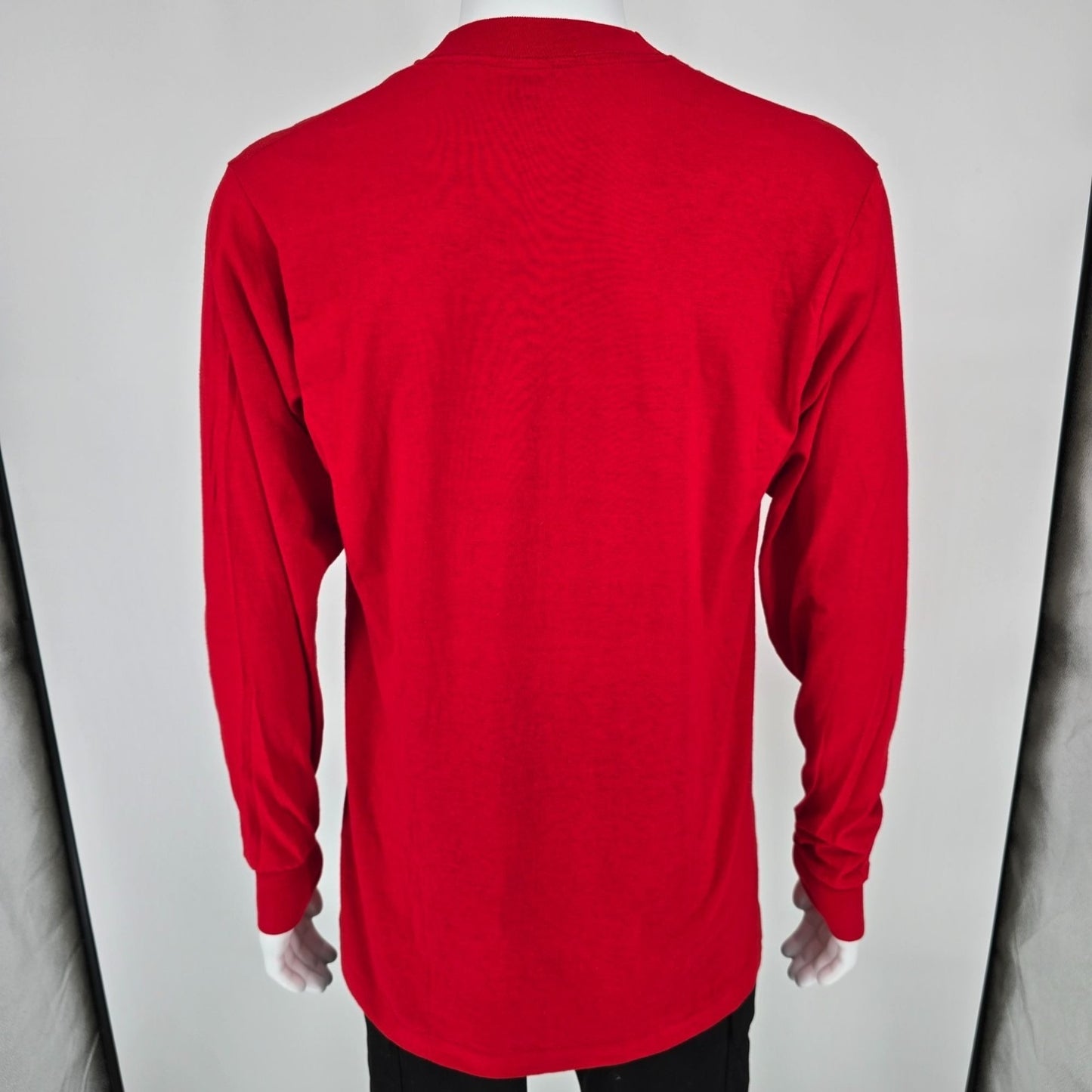 Vintage 1990s Lexington Junior League Horse Show KY Red Long Sleeve T-Shirt (M)