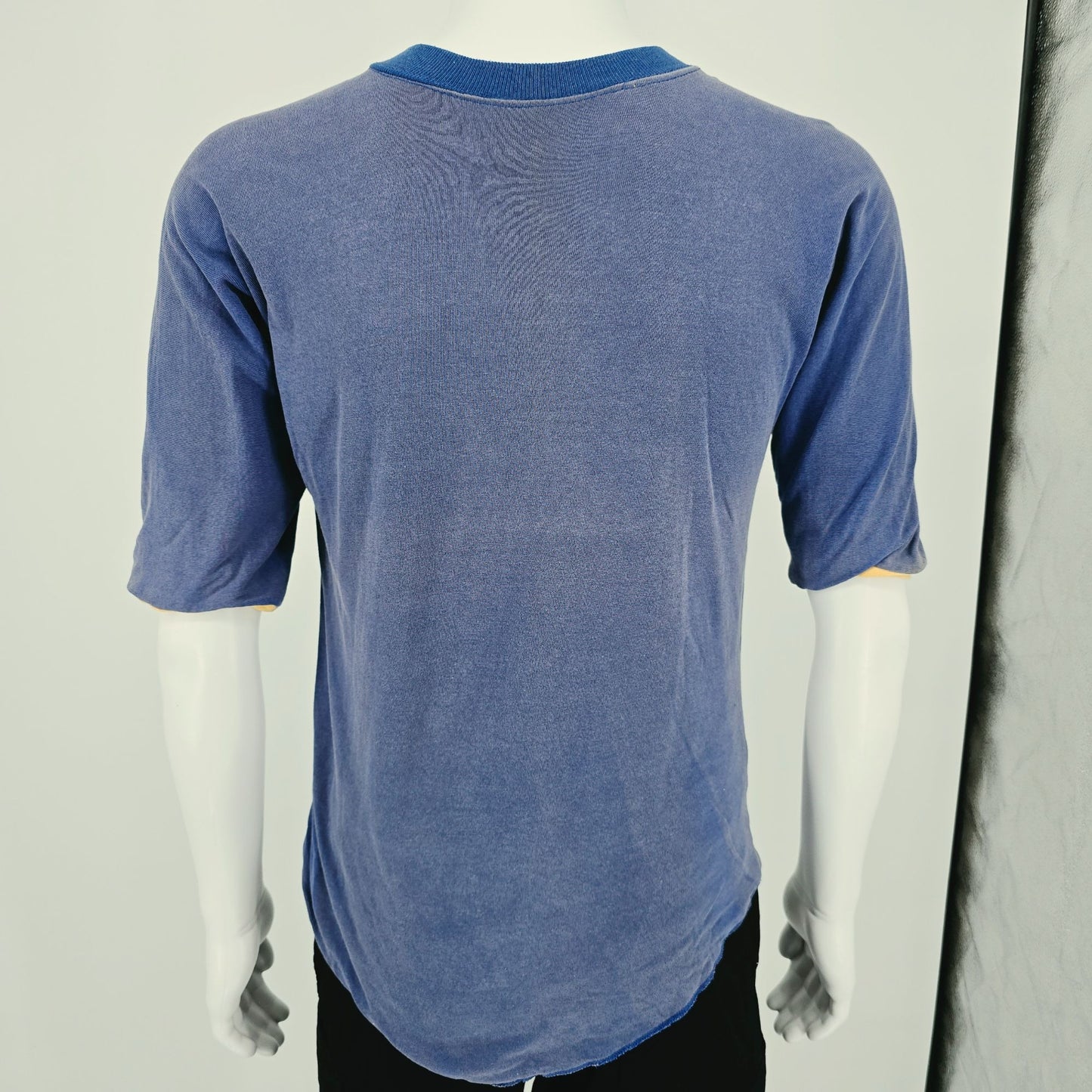 Distressed Vintage 1960s Blue Devils Jeff M Reversible Gym/P.E. T-Shirt (M)