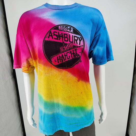 Vintage Single Stitch Tie-dye Haight Ashbury Grateful Dead T-Shirt (XXXL) -Fair