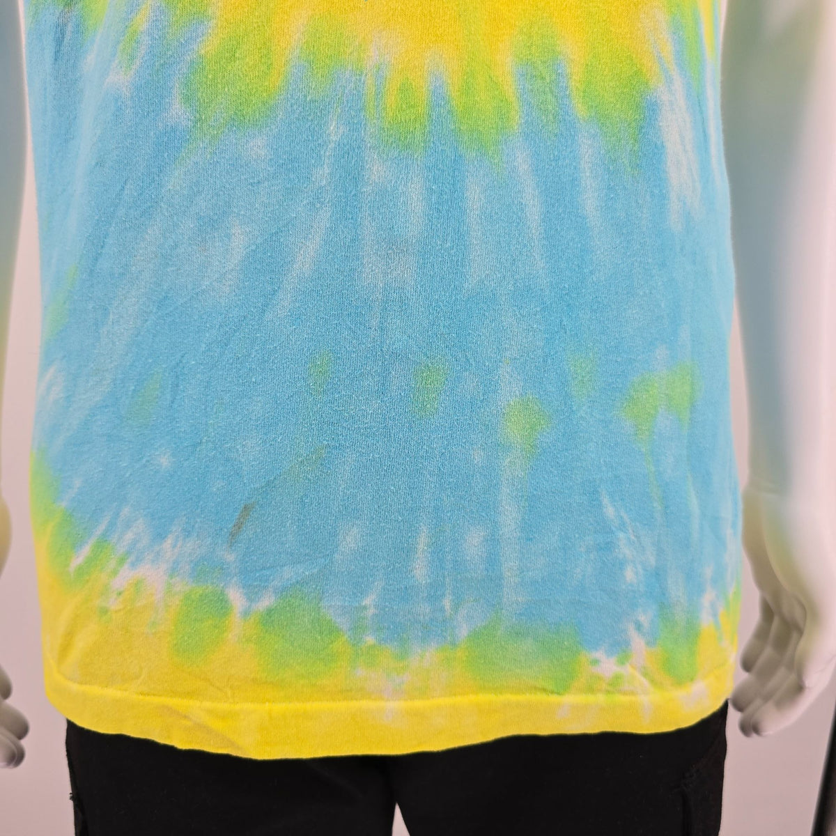 Vintage 1990s Tie-Dye Midsummer Fest Summer Celebration Sun/Moon T-Shirt (L/XL)