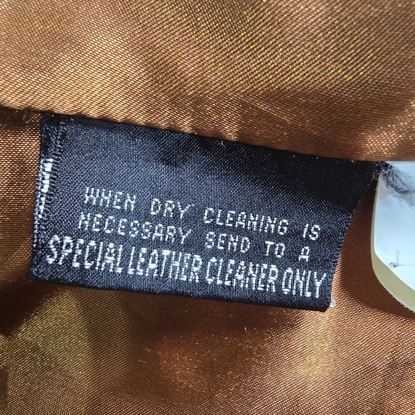 Distressed Vintage 1980s Georgetown Leather Design Leather Safari Jacket (S)