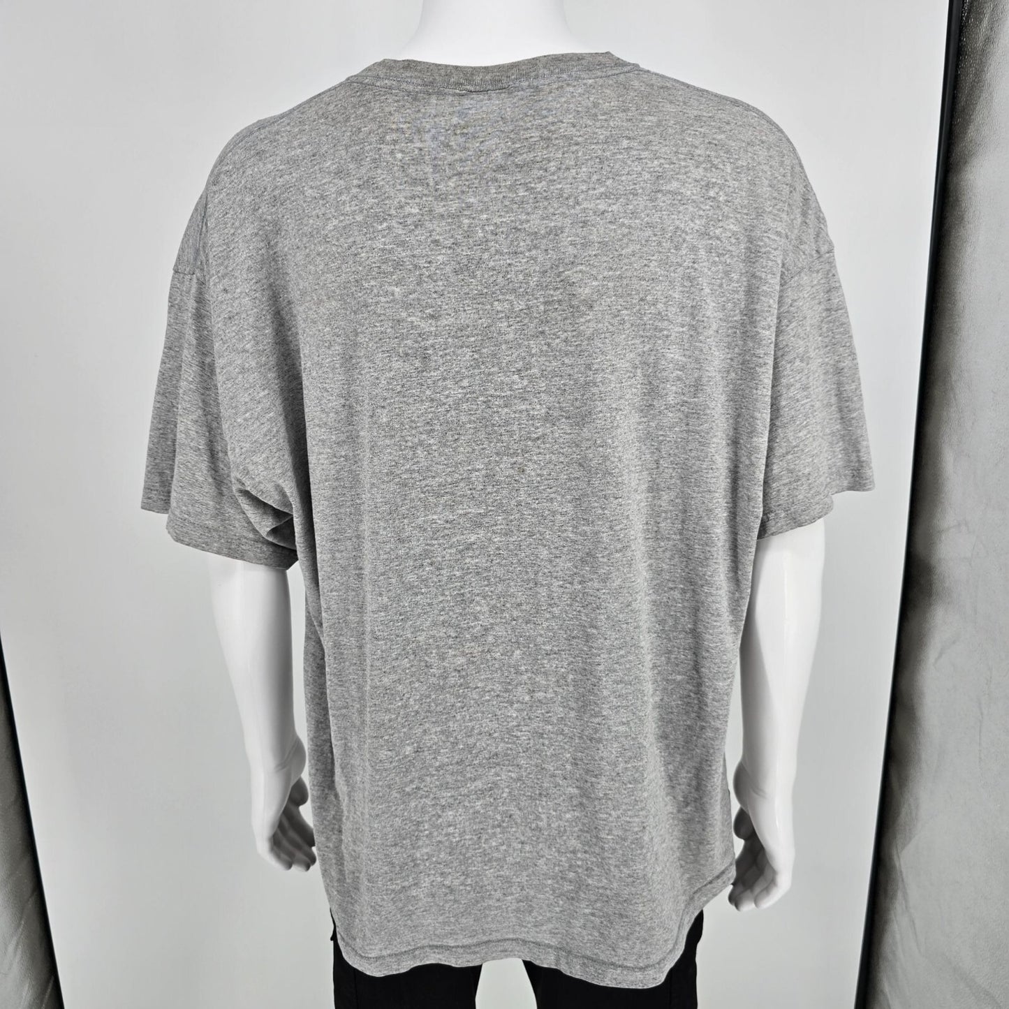 Vintage Y2K Soffe "United States Navy Dad" Heather Gray T-Shirt (2XL/3XL)
