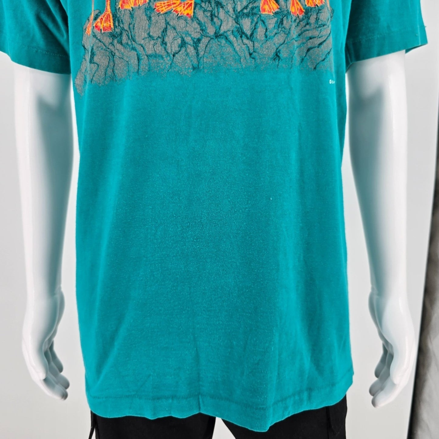 Vintage 1993 G.P. North Alaska Puffins Made in USA Single Stitch T-Shirt (L)