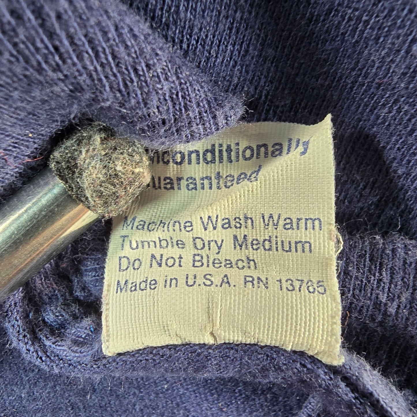 Vintage Late 1980s BVD Abstract Floral Neon Puff Paint Pocket T-Shirt (L/XL)