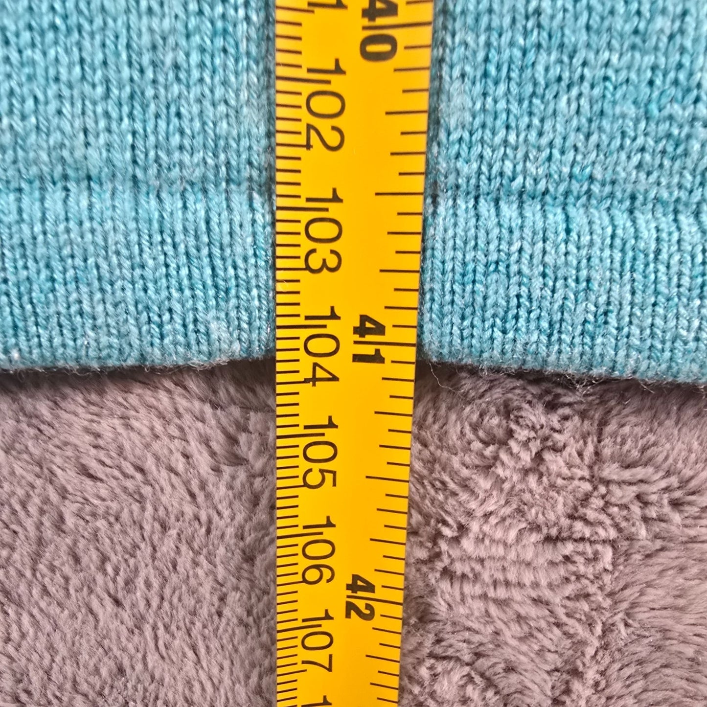 Vintage Y2K Bloomingdale's Turquoise Cashmere/Silk Sequined Tunic Dress (XL)