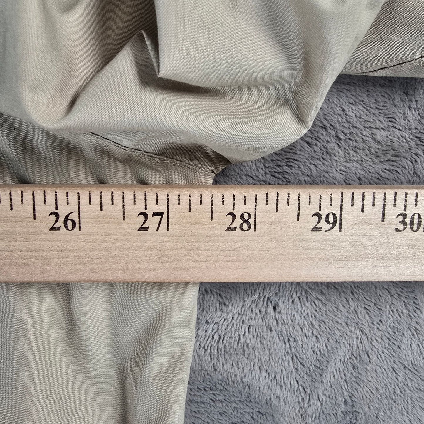 Vintage 1980s Members Only Zip-Front Beige Polycotton Racer Jacket (XL)