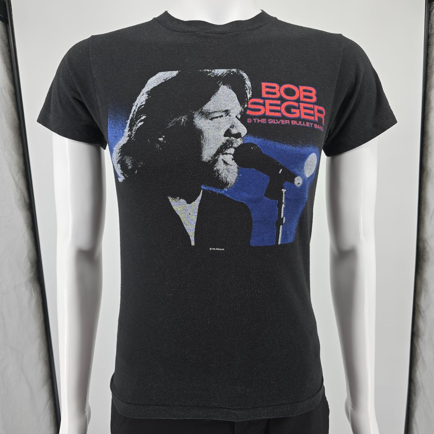 Vintage 1987 Bob Seger and the Silver Bullet Band American Tour T-Shirt (XS/S)