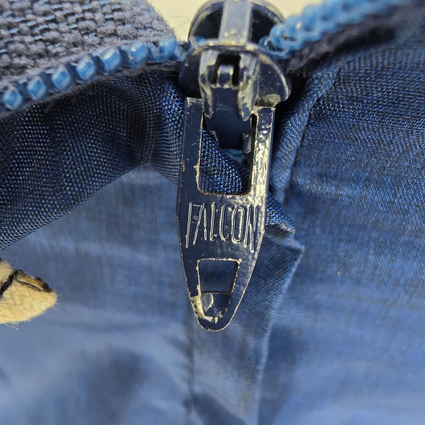 Vintage 1970s Navy Blue Rhinestone Trim Spaghetti Strap Party Dress (XS)