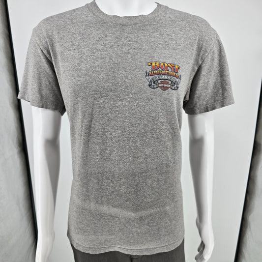 Harley-Davidson Motorcycles Bost Nashville, TN Graphic T-Shirt (L) *Flaws