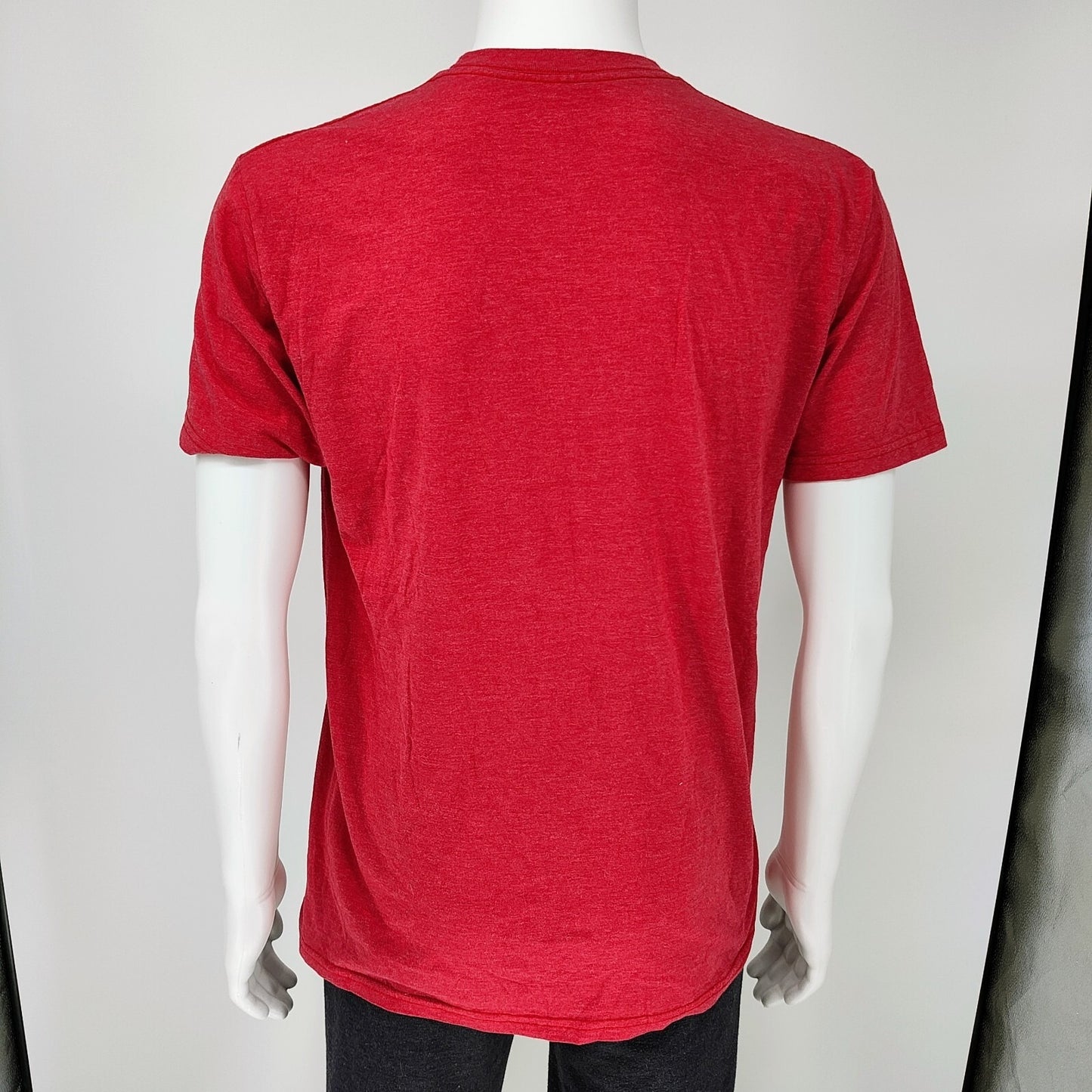 2017 Mad Engine Enjoy Coca-Cola Retro Logo Red Polycotton Graphic T-Shirt (L)