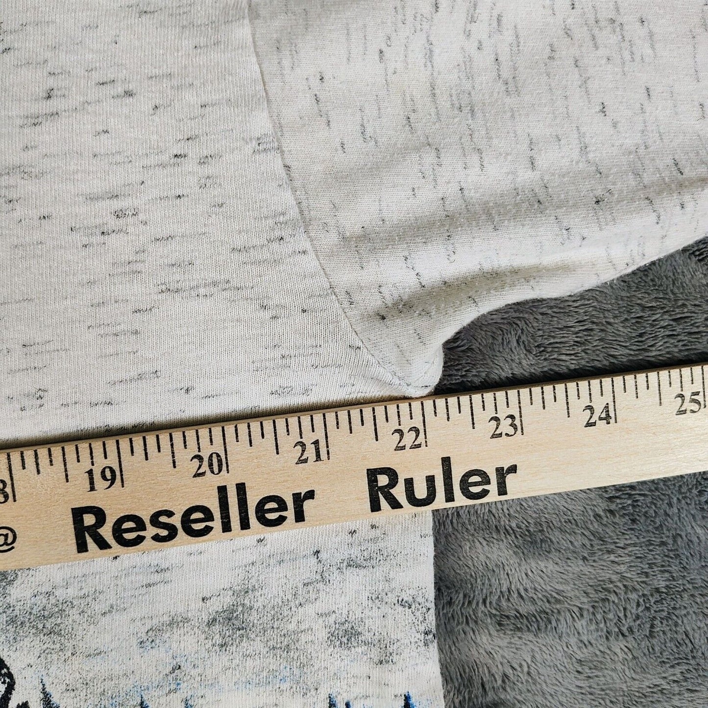 Vintage Single Stitch Mt. Rushmore National Memorial Wolf Graphic T-Shirt (L)