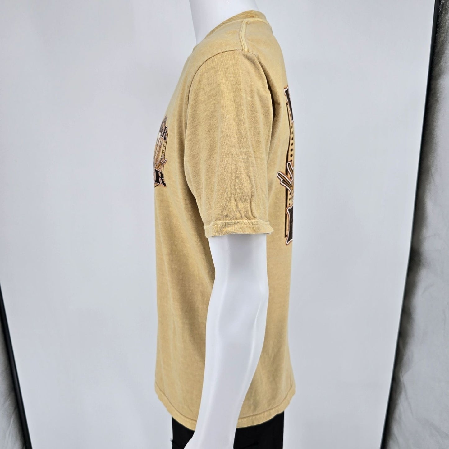 2023 Crazy Shirts "Save Water Drink Beer" Beer-Dyed Graphic T-Shirt (M)