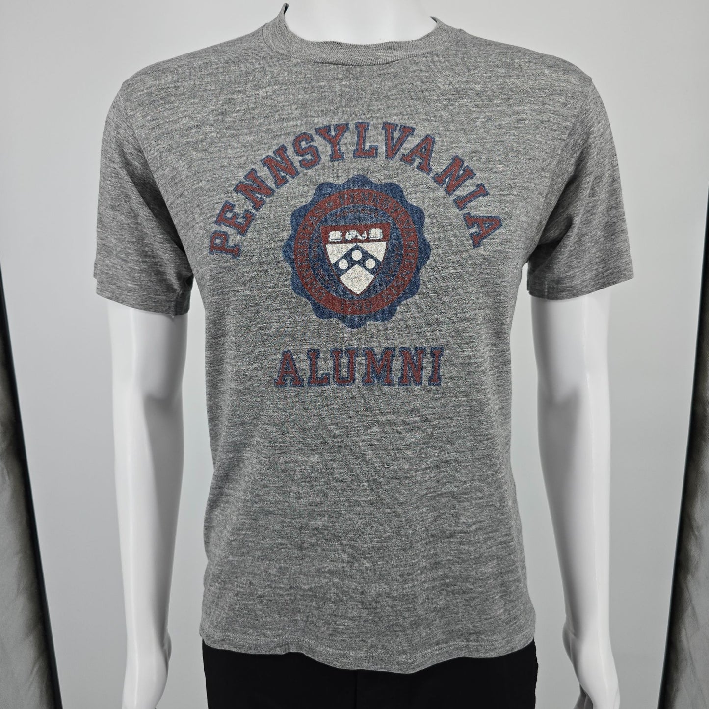 Vintage 1980s Jerzees Tri-Blend University of Pennsylvania Alumni T-Shirt (M)